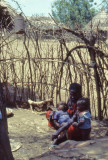 Mother and children, outskirts of Mogadishu