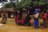 Waiting for the doctor, village in Southern Somalia