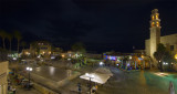Yafo - kedumim square at night