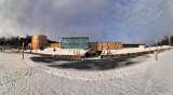 Therme Linsberg - Der letzte Schnee im Frhjahr 2009