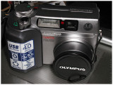 Olympus C4000z with Wide Angle Adapters