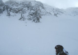 We got into a little Powder trouble on the mountain and with the help of the ski patrol we got everyone off the mountain.