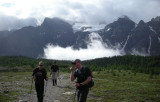 Lower slopes above Moraine Lake