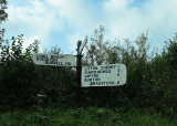 Signpost from the 1950s