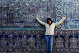 Me! In Khiva, Uzbekistan
