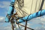 Part of felucca sail