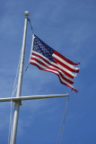 FLAG FLYING PROUDLY