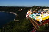 UMBRELLAS ON THE CLIFF