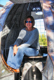SITTING HAPPILY IN MY SPACECRAFT