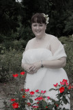 DENISE IN THE ROSE GARDEN