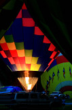 LOOKING BETWEEN THE BALLOONS