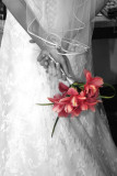 HANDS AND BOUQUET