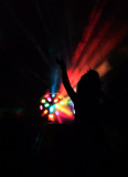 DANCING IN THE LIGHT IN A SMOKE FILLED ROOM