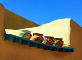 POTS ON A ROOF