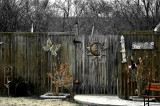PRIVATE GATE TO A PRIVATE GARDEN