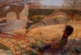 BIG WOODY SITS ALONE IN THE PARK DREAMING OF WHAT MIGHT HAVE BEEN.
