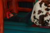 FALLING OFF THE MECHANICAL BULL!