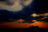 ANOTHER SHOT OF THE SUNSET WITH MY NEW CAMERA