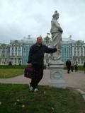 Me in the garden behind the Catherine Palace