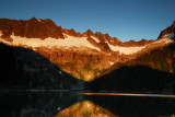 Sunrise on Lake Lovely Water, Tantalus Provincial Park