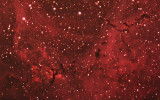Dust Lanes in the Rosette Nebula - ver 1