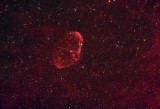 The Crescent Nebula - NGC 6888, C27, Sharpless 105 - 1900pix version