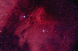 IC 5070 and IC 5076 The Pelican Nebula 1300-pixels
