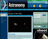 M81 and M82 Picture of the Day in Astronomy Magazines Web Site, Sept, 1st, 2010