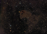 B207 LBN777 The Baby Eagle Nebula / Vulture Head Nebula