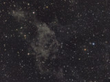 LBN 406 The Laughing Skull Nebula - and PGC 58928 - in Draco