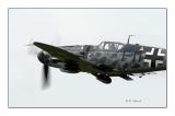 Me Bf-109G-6 in the sky