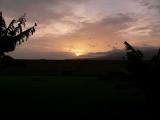 Sunset at the Ngorongoro Farm House