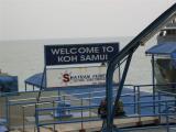 welcome to Koh Samui sign
