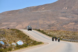 On the highway between Sucre and Potosi