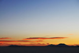 Sunset on the Salar de Uyuni