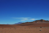 Desert landscape in the Eduardo Alvaroa National Reserve, Southern Bolivia