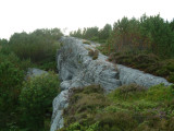 End of the track just before Ormhilleren -Kystvaktstien by RAF