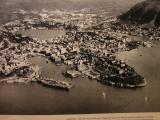 HMS Implacable visiting Bergen in 1946