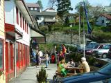 Life by the Spar shop at Eivindvik
