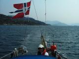 KNS Viking Spirit of Norway -Captain Christine Urquhart On the Way