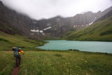 hiking in Glacier National Park