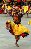 festival dancer-Bhutan