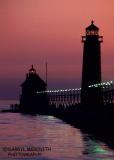 Grand Haven Light at  Sunset (102)