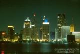 Detroit Skyline at Night #1 (312)