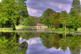 Palladian Bridge across the lake, Stowe Landscape Gardens