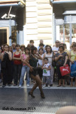 Tango in the shopping street