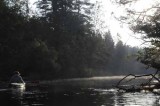 Kayak on Au Sable River, 09  04