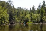 Kayak on Au Sable River, 09  25