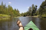 Kayak on Au Sable River, 09  26