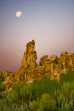 Moon over the Tufas